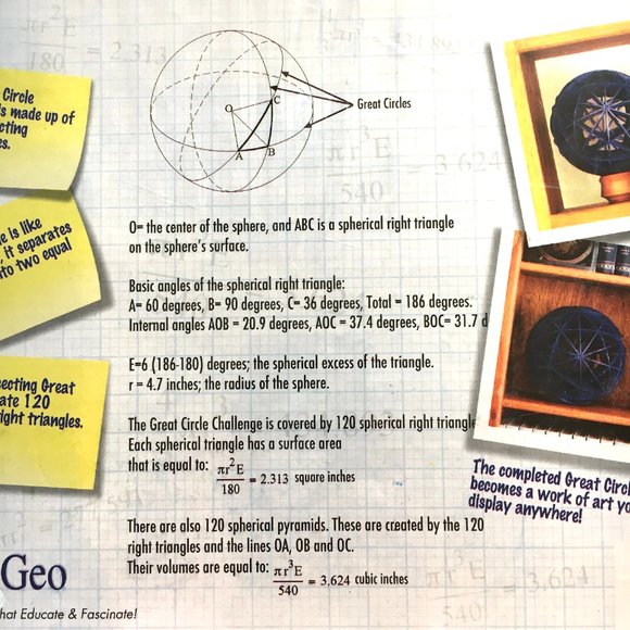3D Puzzle Sphere The Great Circle Challenge NWT - Picture 4 of 5